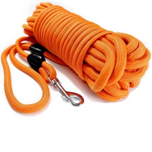 Dog Training Leashes Long Lead with Padded Foam Handle for Small Medium Large Heavy Duty Dogs Tracking Camping Agility Training