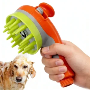 Pet Bath Shower Sprayer Head Dog Washing Tool Pressurized Nozzle Foam Maker Thickened Durable Faucet Adapter Pet Grooming