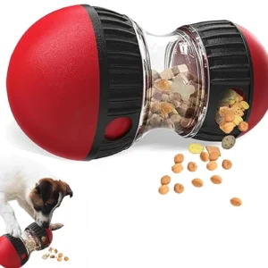 Dog Toys & Adjustable Slow Feeder Ball - Dog Puzzle Toy – Ideal Toys to Keep Them Busy - Treat Ball for Dogs